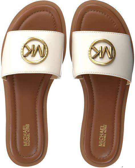 michael kors slides size 6|Michael Kors slip on slippers.